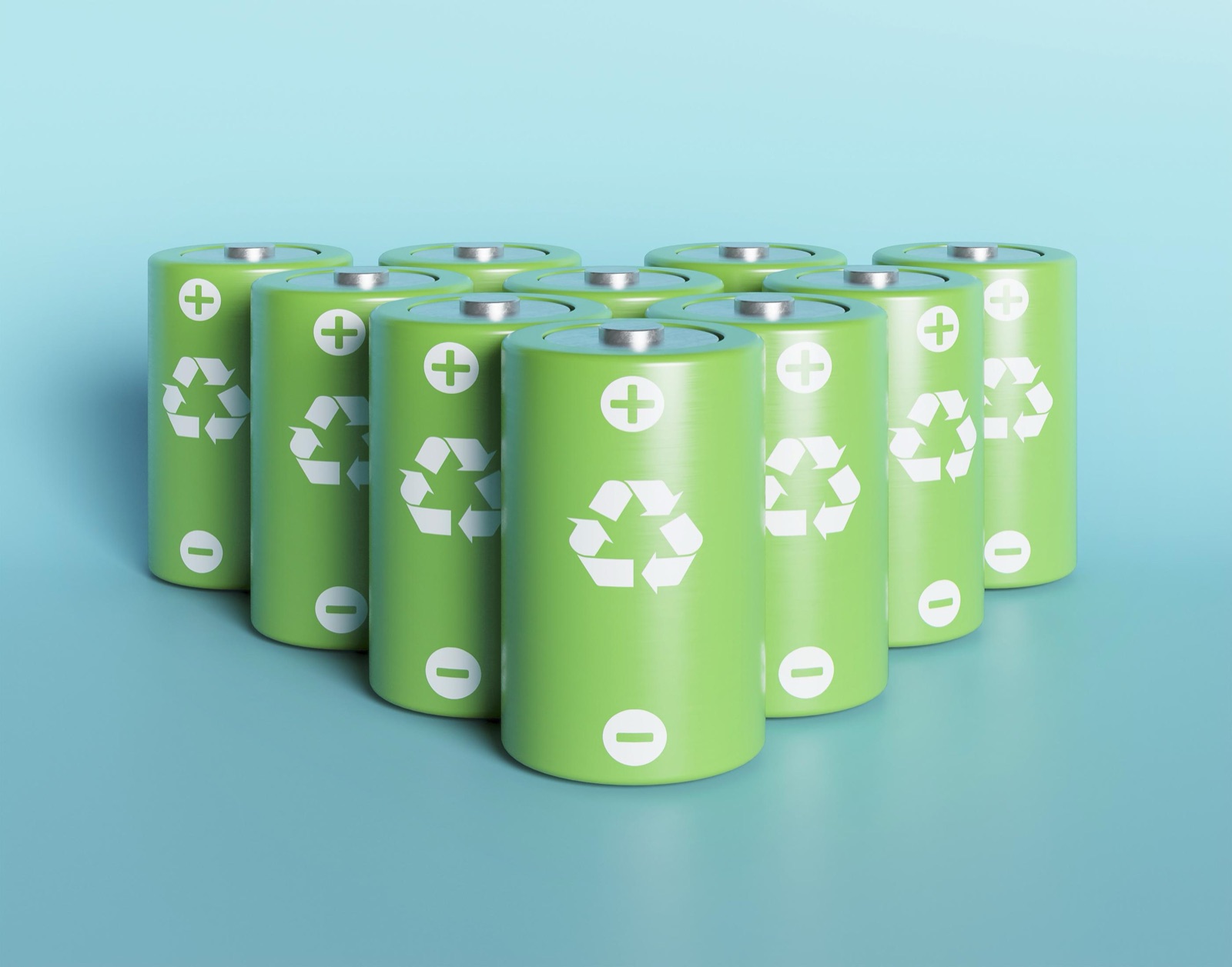 Battery waste — car batteries, cells and laptop batteries